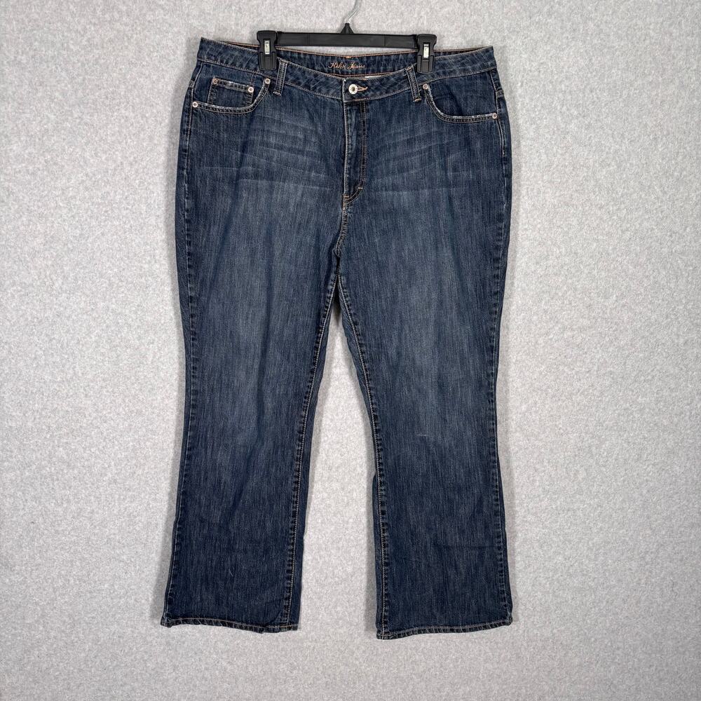 Kikit Jeans‎ 20 Kick Flare Ankle Bootcut Stretch Faded Distressed Embroidered